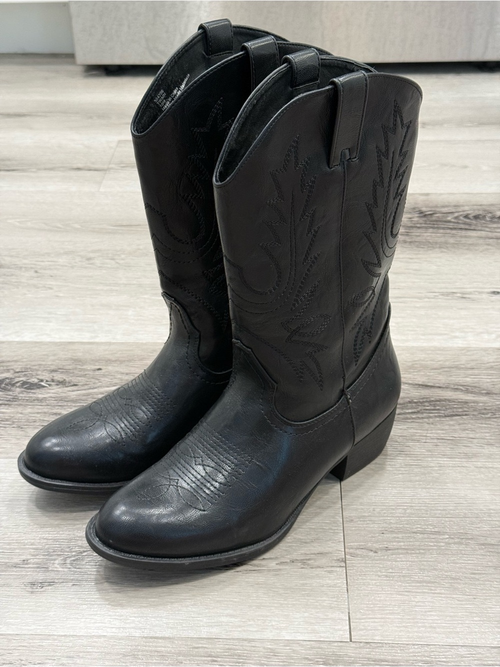 X APPEAL Western Cowgirl Boots Women’s 10 Black EUC